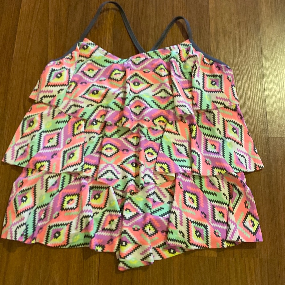 Size 20 justice swim tank top